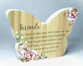 Friends Bunch of Joy Butterfly Plaque
